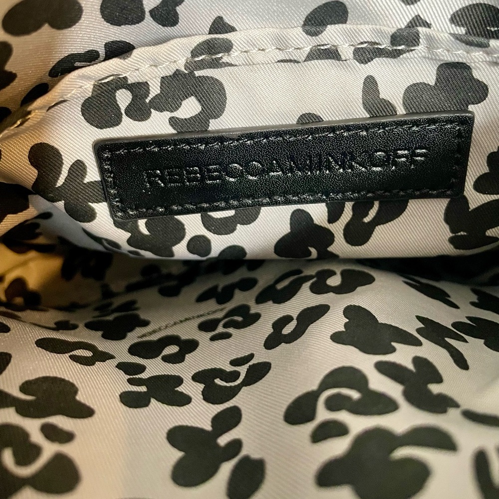 Rebecca Minkoff Deep Navy Convertible Fringe Crossbody Clutch Mini M.A.C. Bag - Picture 8 of 9